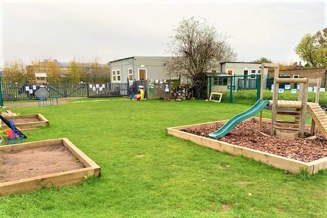 Children's playground at Apricot Pre-School