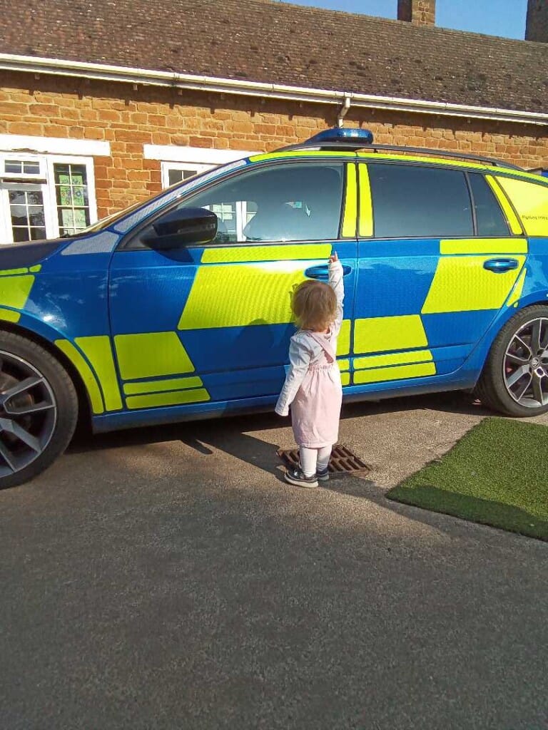 Little Houghton Police Visit