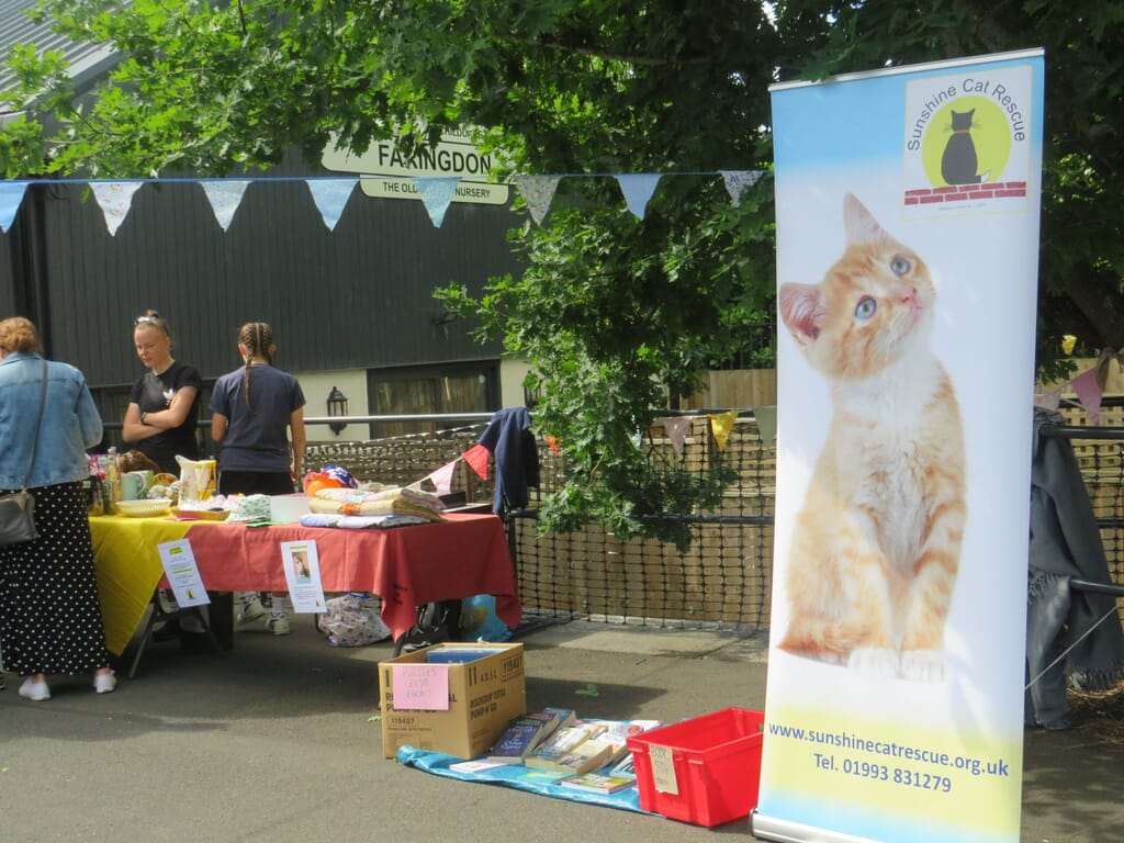 Boot sale to help cat rescue
