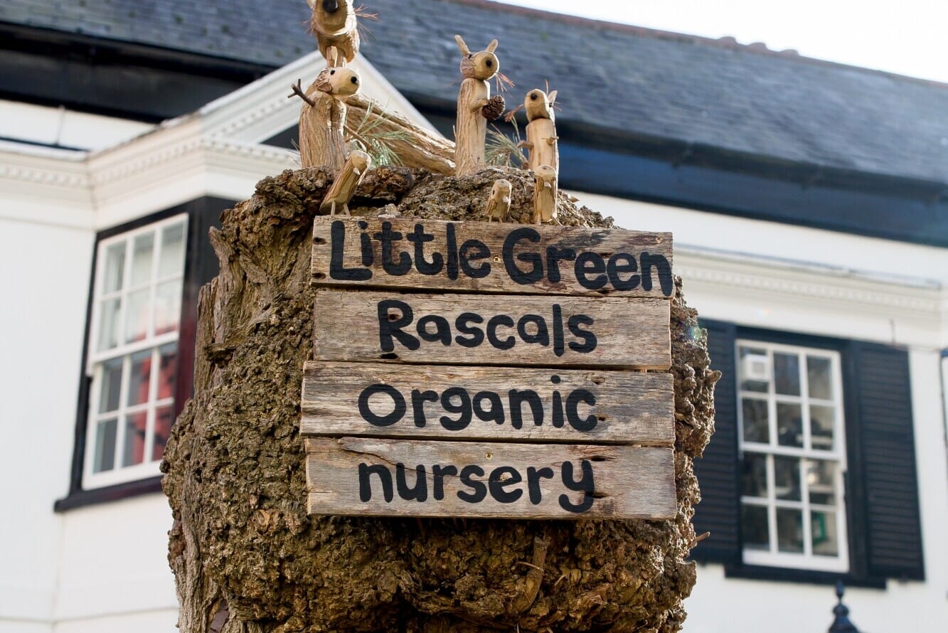 Little Green Rascals Sign