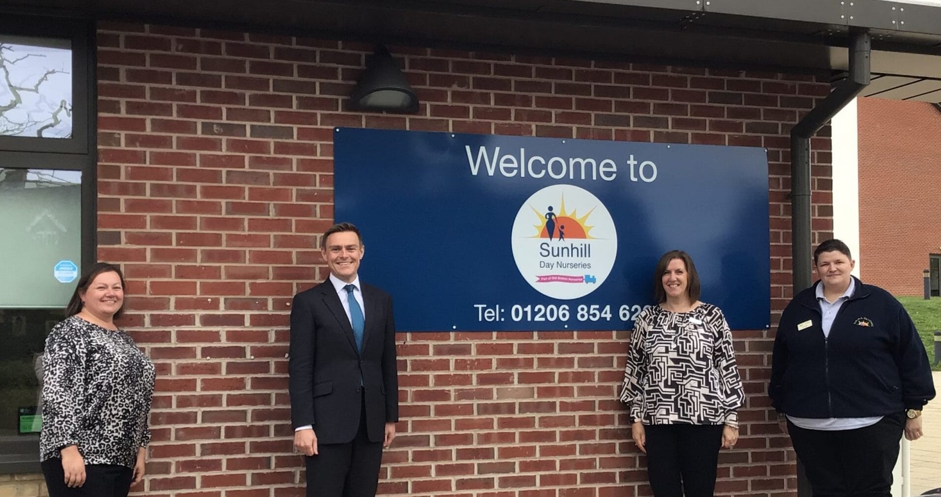 Member of Parliament, Will Quince, Visits Local Nursery