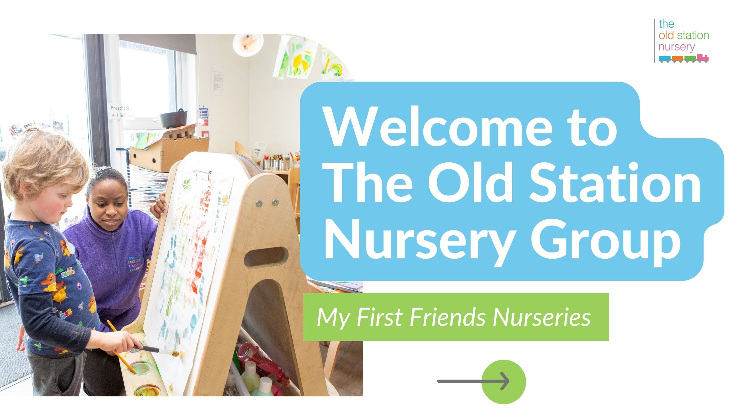 A Warm Welcome to My First Friends on Joining The Old Station Nursery Group