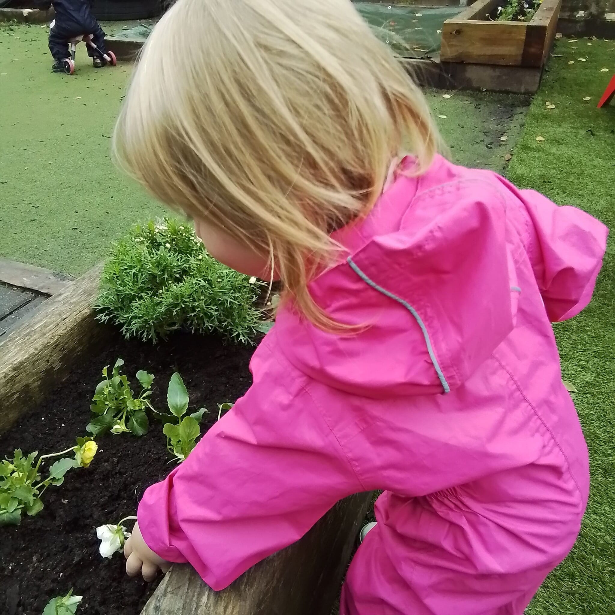 Heath Mill Girl With Plants
