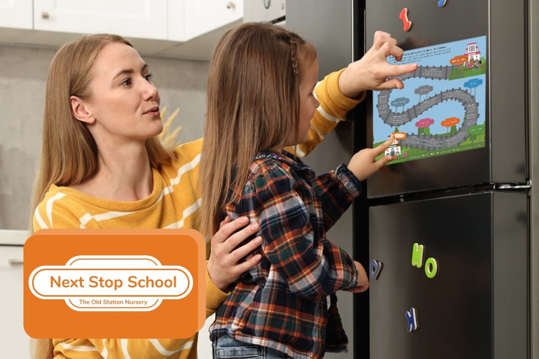 Next Stop School Magnet and Tracker